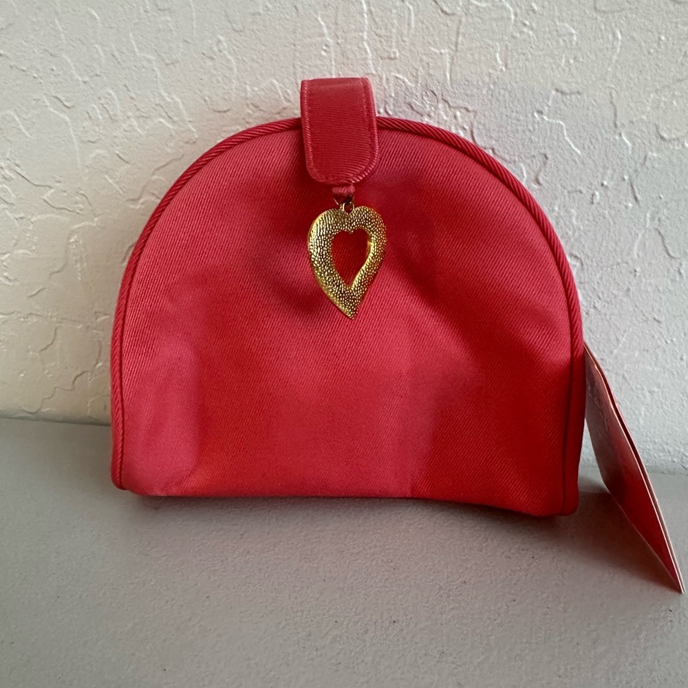 Vintage Yves Saint Laurent Designer Pouch Cosmetic bag